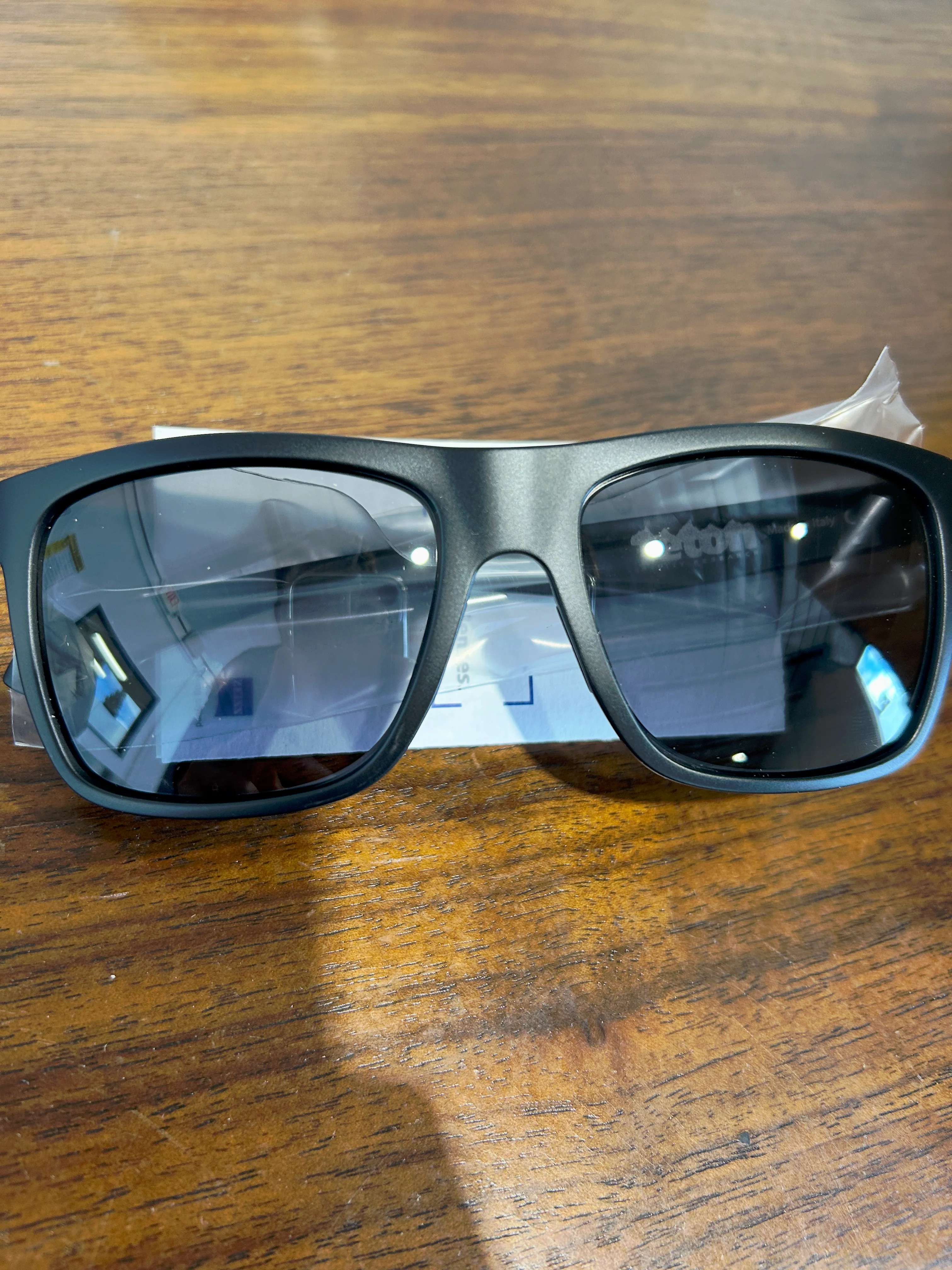 Black Polar Smoke Glasses