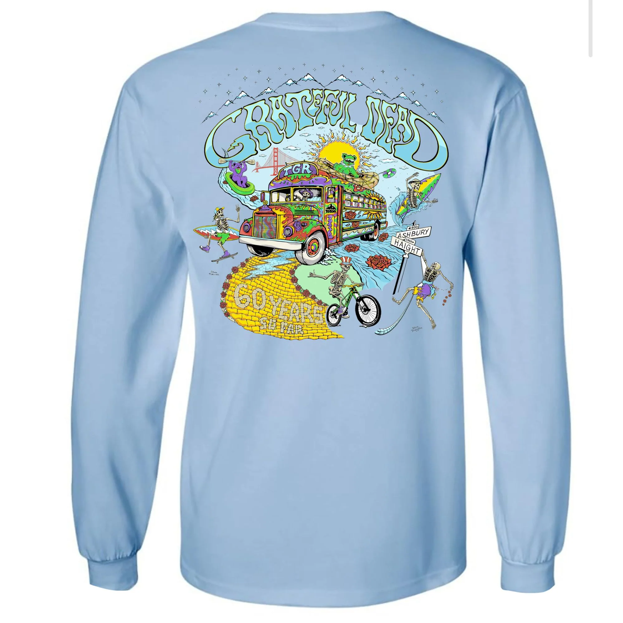 Grateful Dead 60th x Peter Forsythe Long Sleeve Tee - Image 3