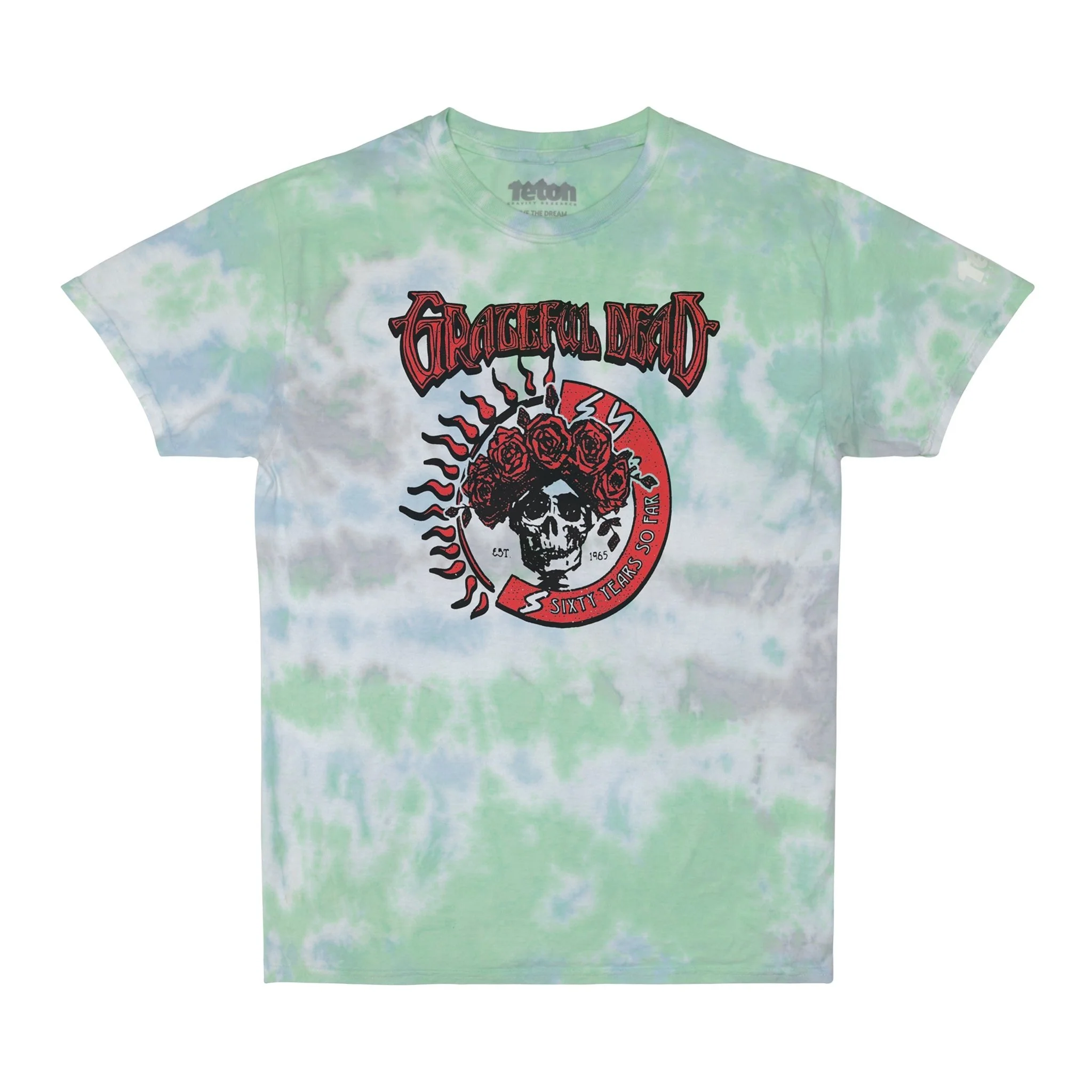 Grateful Dead 60th  x TGR Dead of the Dawn Tie-Dye Tee - Slushy