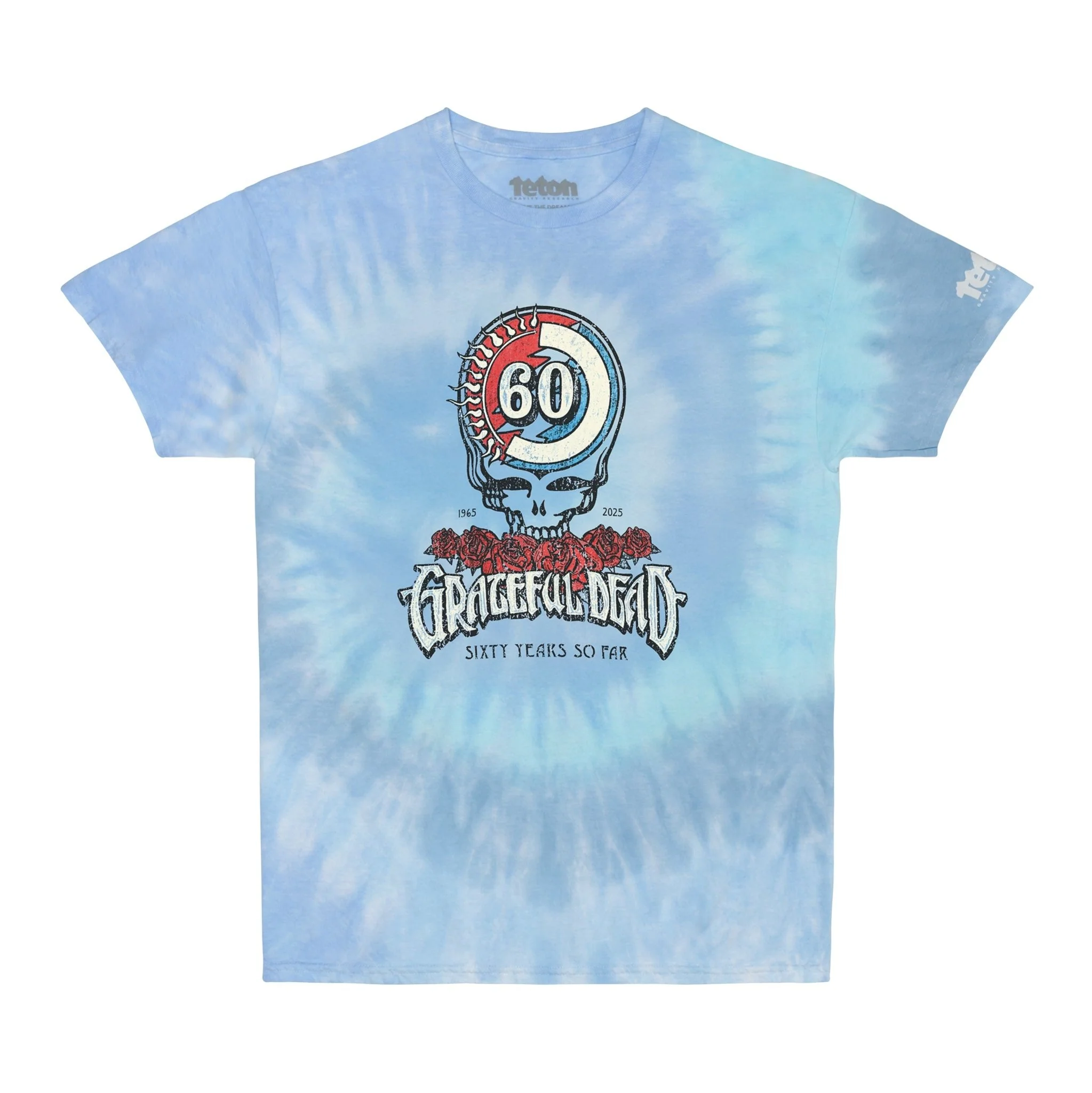 Grateful Dead 60th  x TGR SYF Tie-Dye Tee - Lagoon