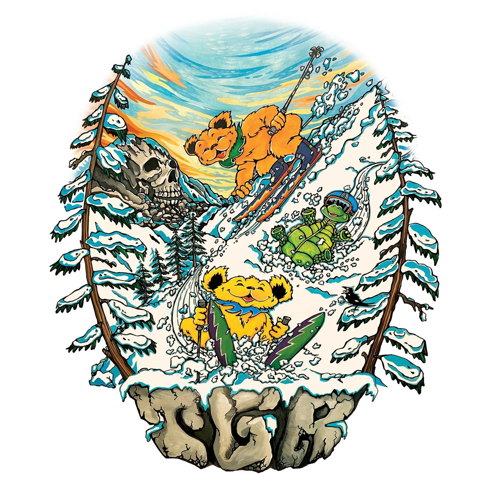 Grateful Dead x TGR Backcountry Bears Tee - Image 4