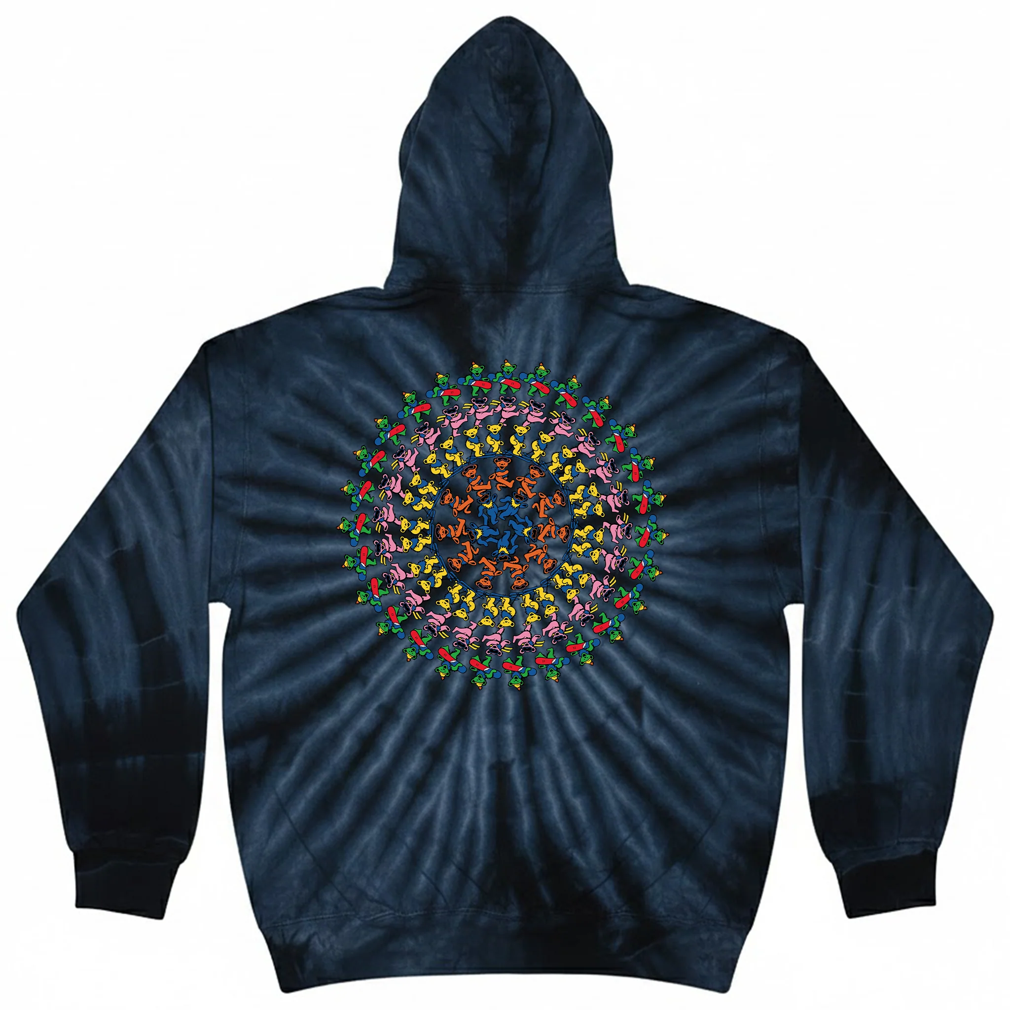 Grateful Dead x TGR Spiral Bears Tie-Dye Hoodie - Image 4