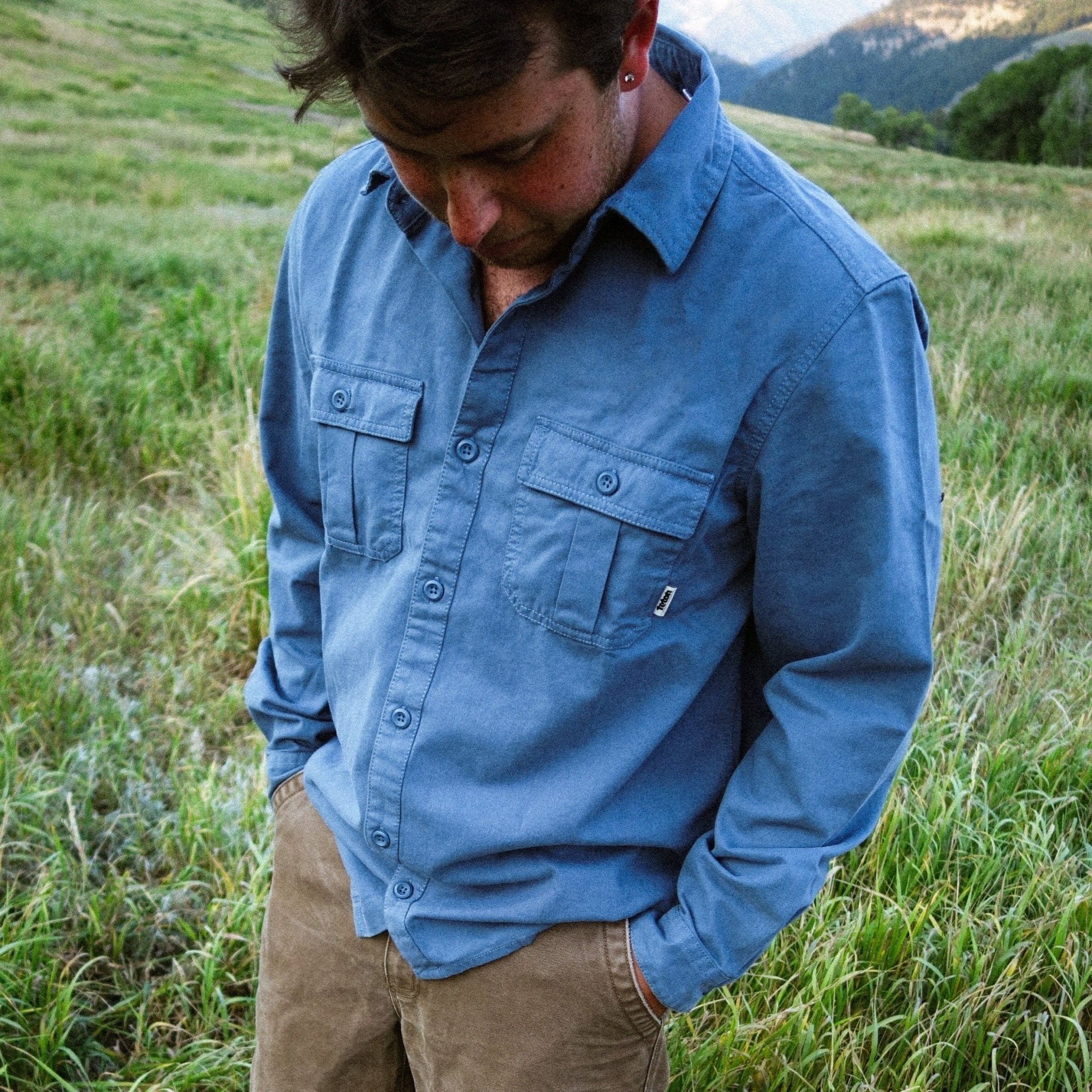 Morning Chill Long Sleeve Button Down - Image 3