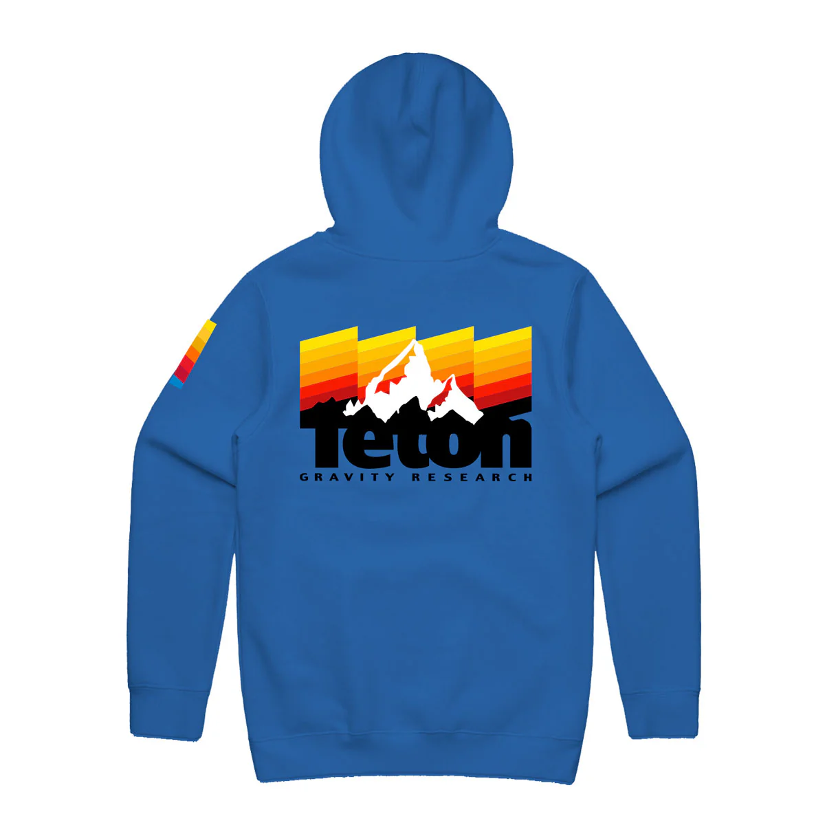 The Off-Season Retro Sunset Back Graphic Pullover Hoodie - Image 3