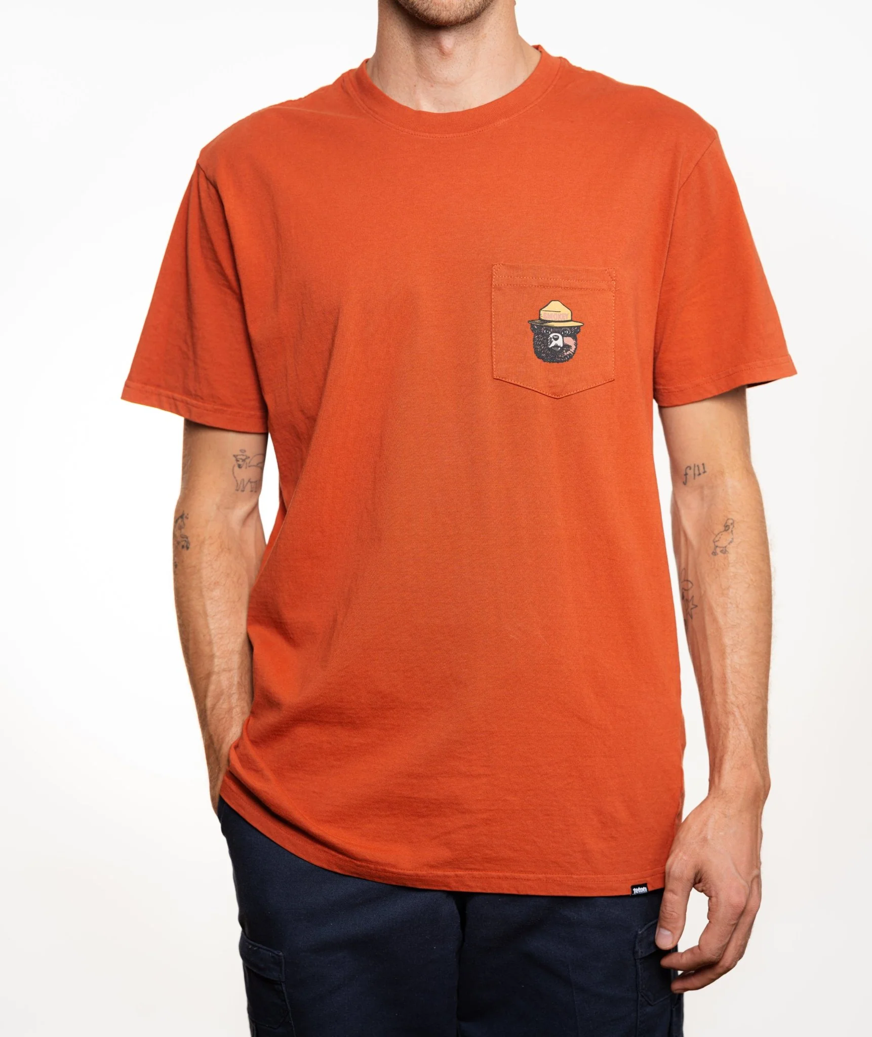 Smokey Bear x TGR Smokey Pocket Tee - Image 3