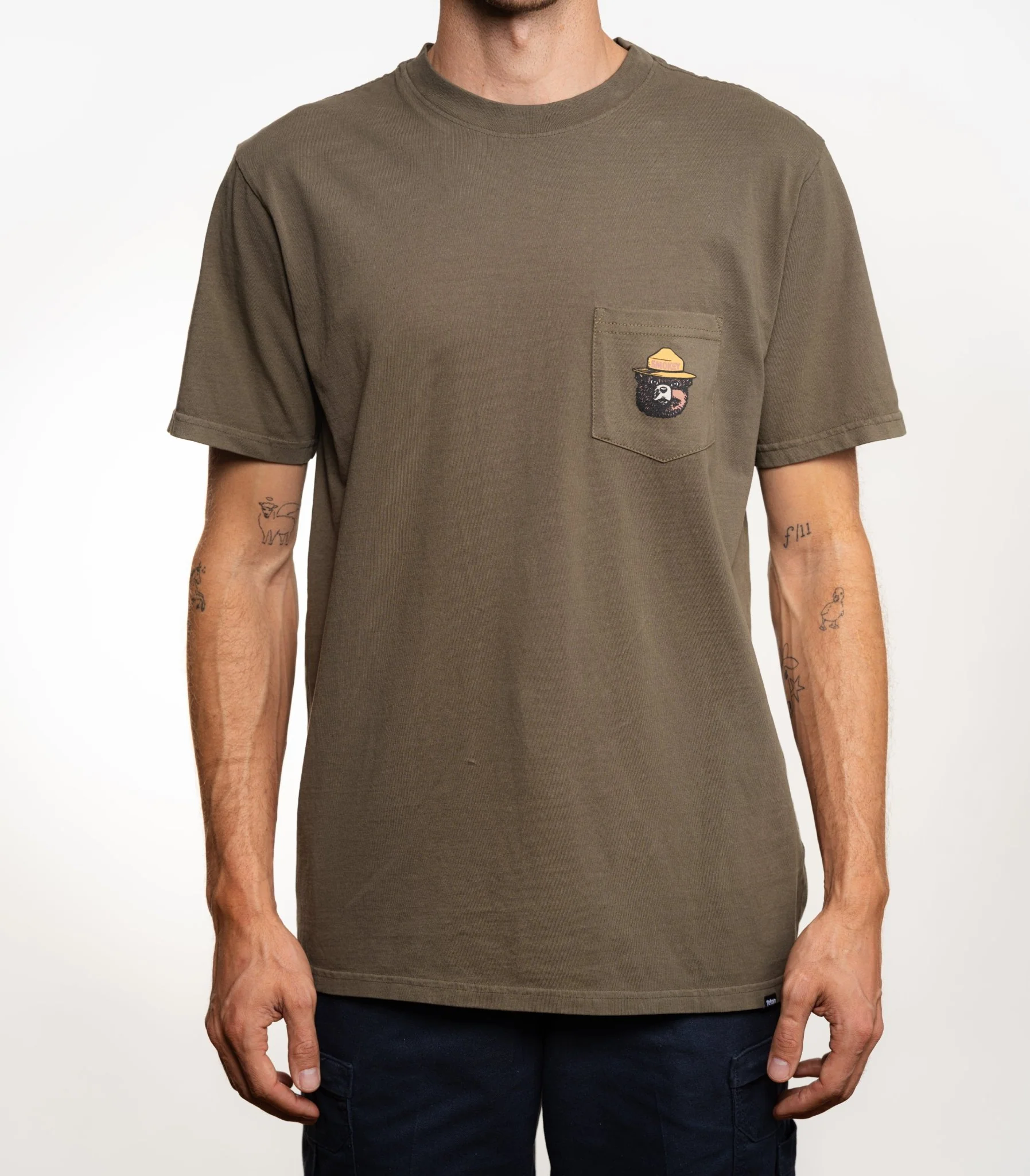Smokey Bear x TGR Smokey Pocket Tee - Image 6