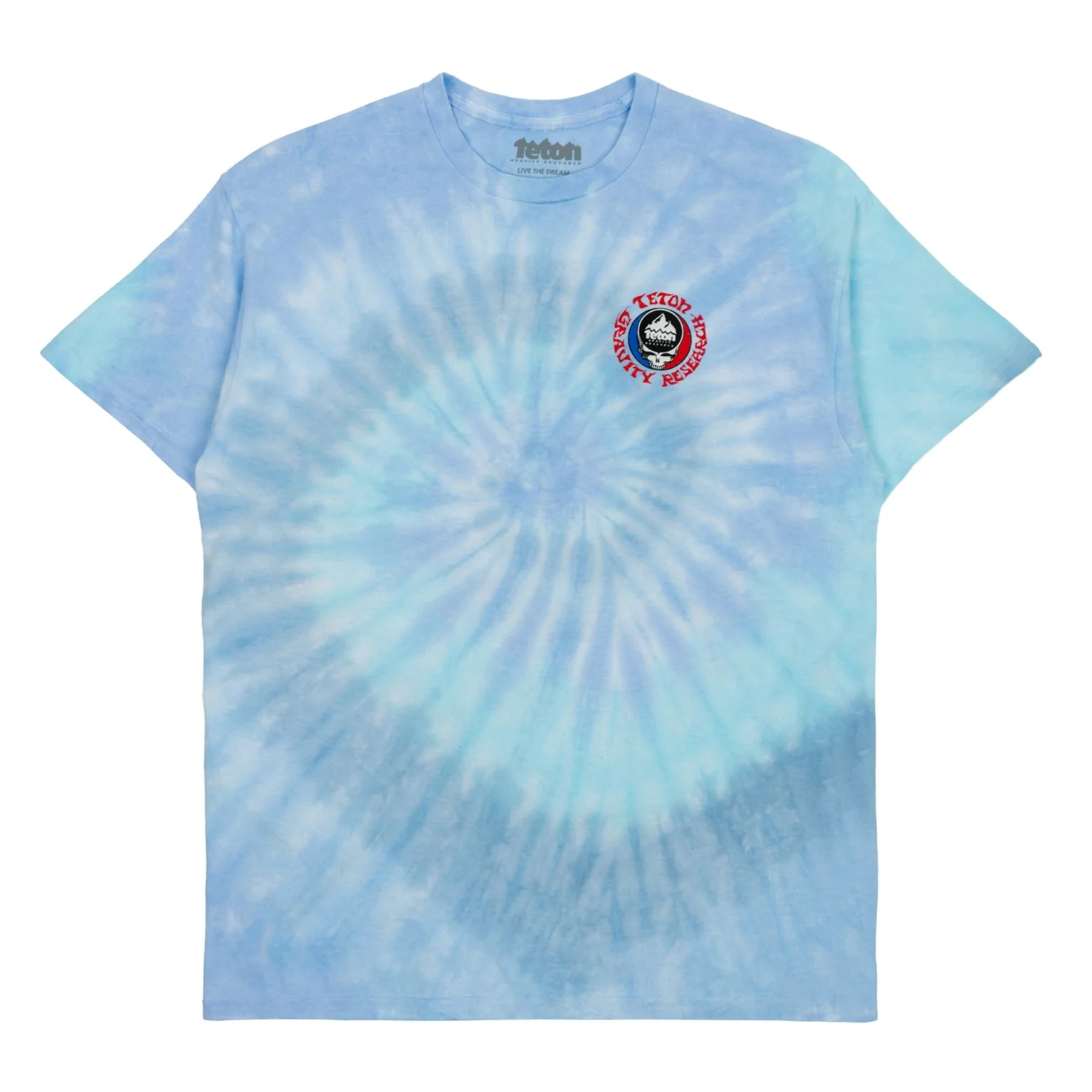 TGR x GD River Bear Tee - Blue Tie Dye - Image 2